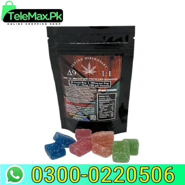 1:1 THC Delta-9 to Broad Spectrum Gummies In Pakistan