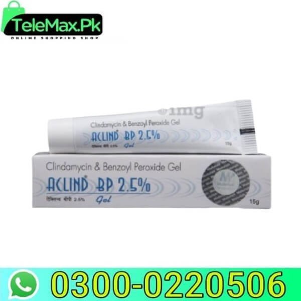 Aclind BP 2.5% Gel in Pakistan