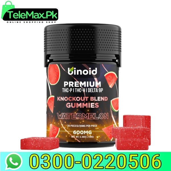 Binoid Knockout Blend Gummies 600mg In Pakistan
