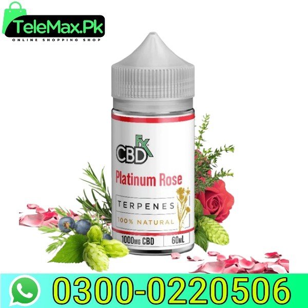 CBD +FX Platinum Rose Terpenes 100% Natural 30ml In Pakistan
