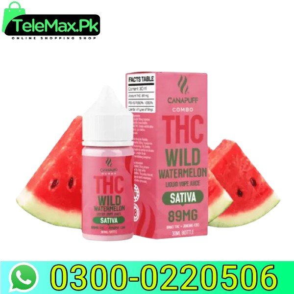 CanaPuff THC Liquid Wild Watermelon In Pakistan