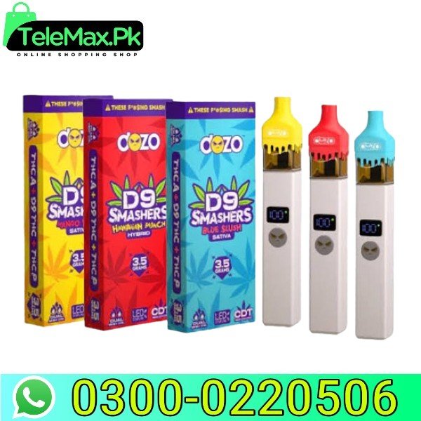 Dozo D9 Smashers THC-A Disposable 3.5g in Pakistan