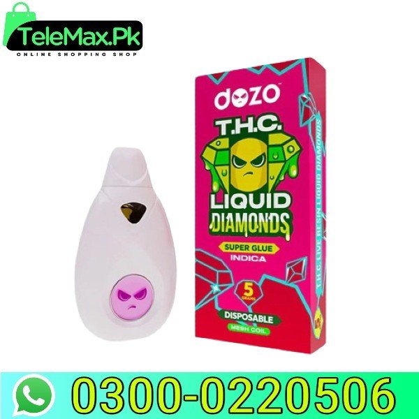 Dozo THC Liquid Diamonds Extract Disposable 5g In Pakistan