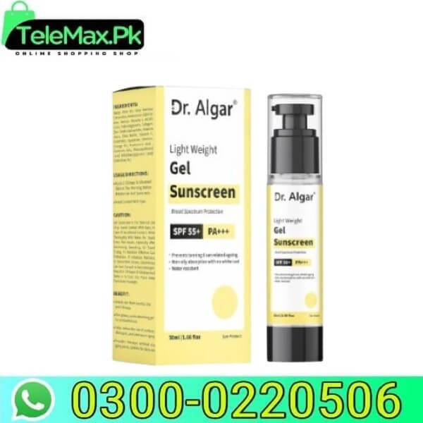 Dr. Algar Gel Sunscreen In Pakistan