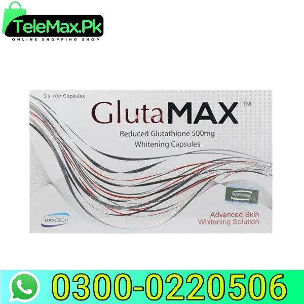 Glutamax Capsules 500mg Price In Pakistan
