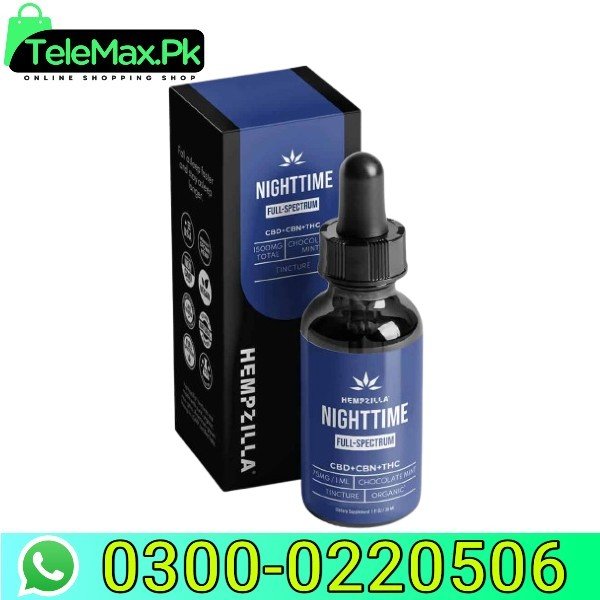 Hempzilla Full Spectrum Nighttime Tinctures 30ml