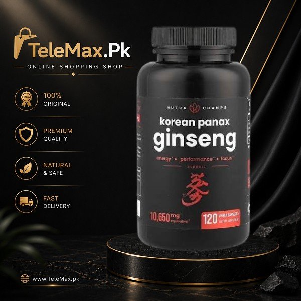 Korean Panax Ginseng Capsules In Pakistan