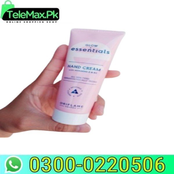 Oriflame Glow Essentials Hand Cream in Pakistan