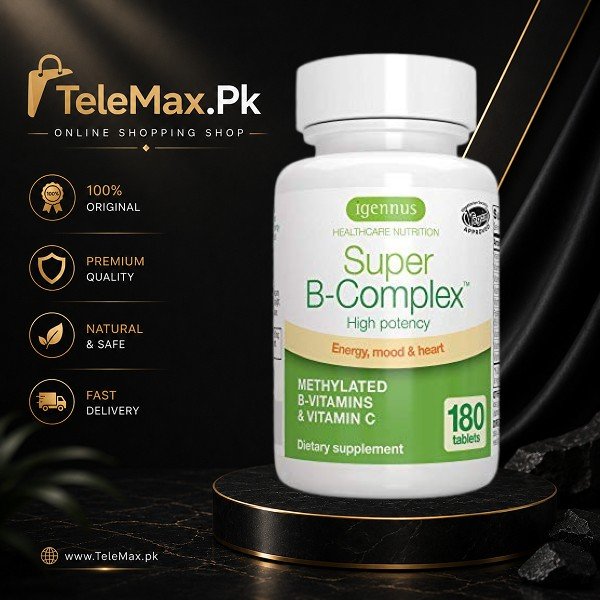 Super B-Complex Methylated B Vitamins Tablets In Pakistan