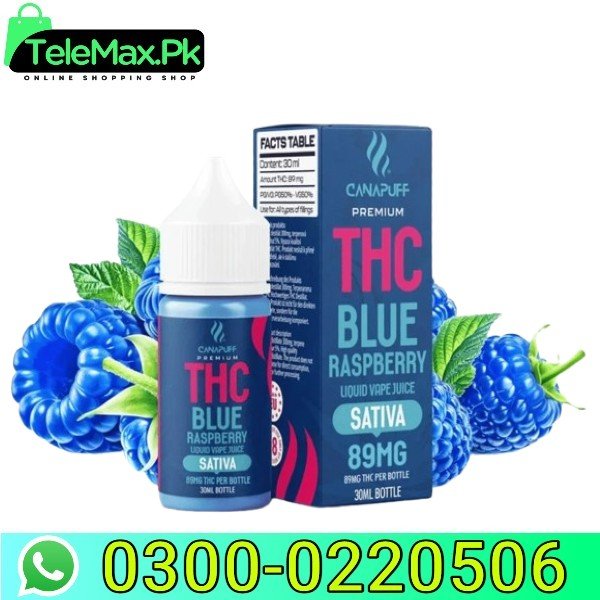 THC Liquid 89mg Blue Raspberry In Pakistan