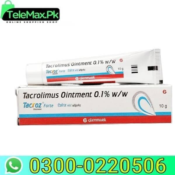 Tacroz Forte 0.1% Ointment Cream In Pakistan