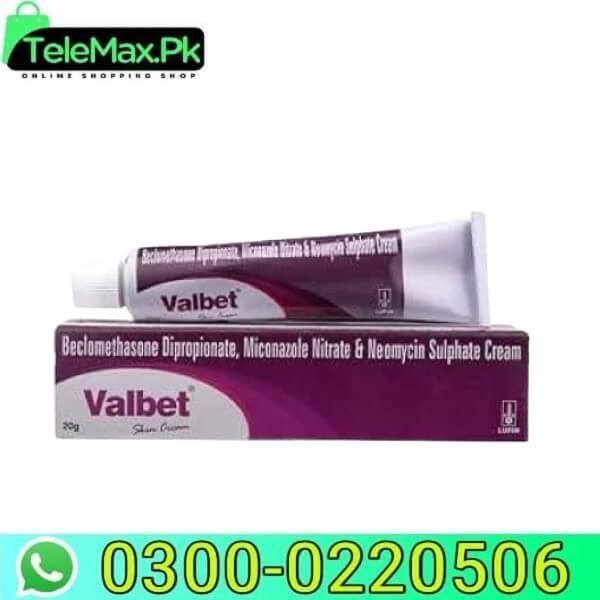 Valbet Tube of 20Gm Cream In Pakistan