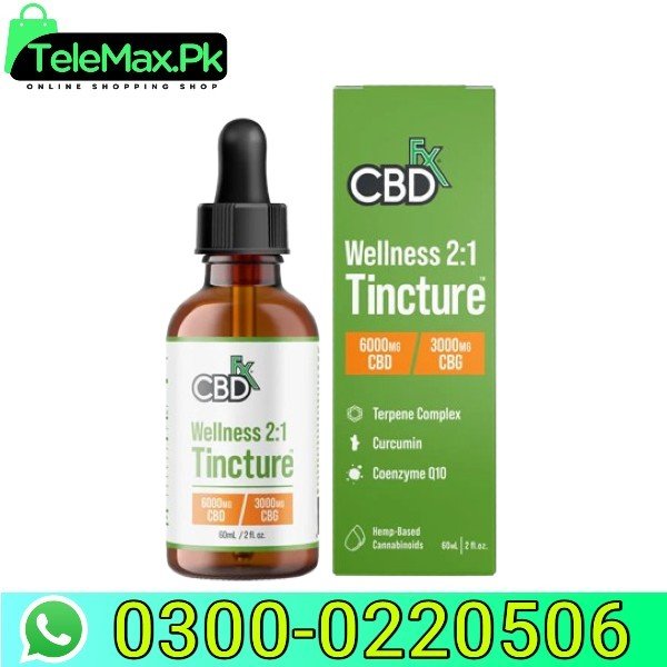 Wellness Tincture CBD Oil 1000-6000mg In Pakistan