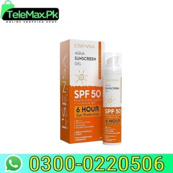 L'sensa Sunscreen Spf 50 For Oily Skin, Anti-tan, Waterproof Sun Cream In Pakistan